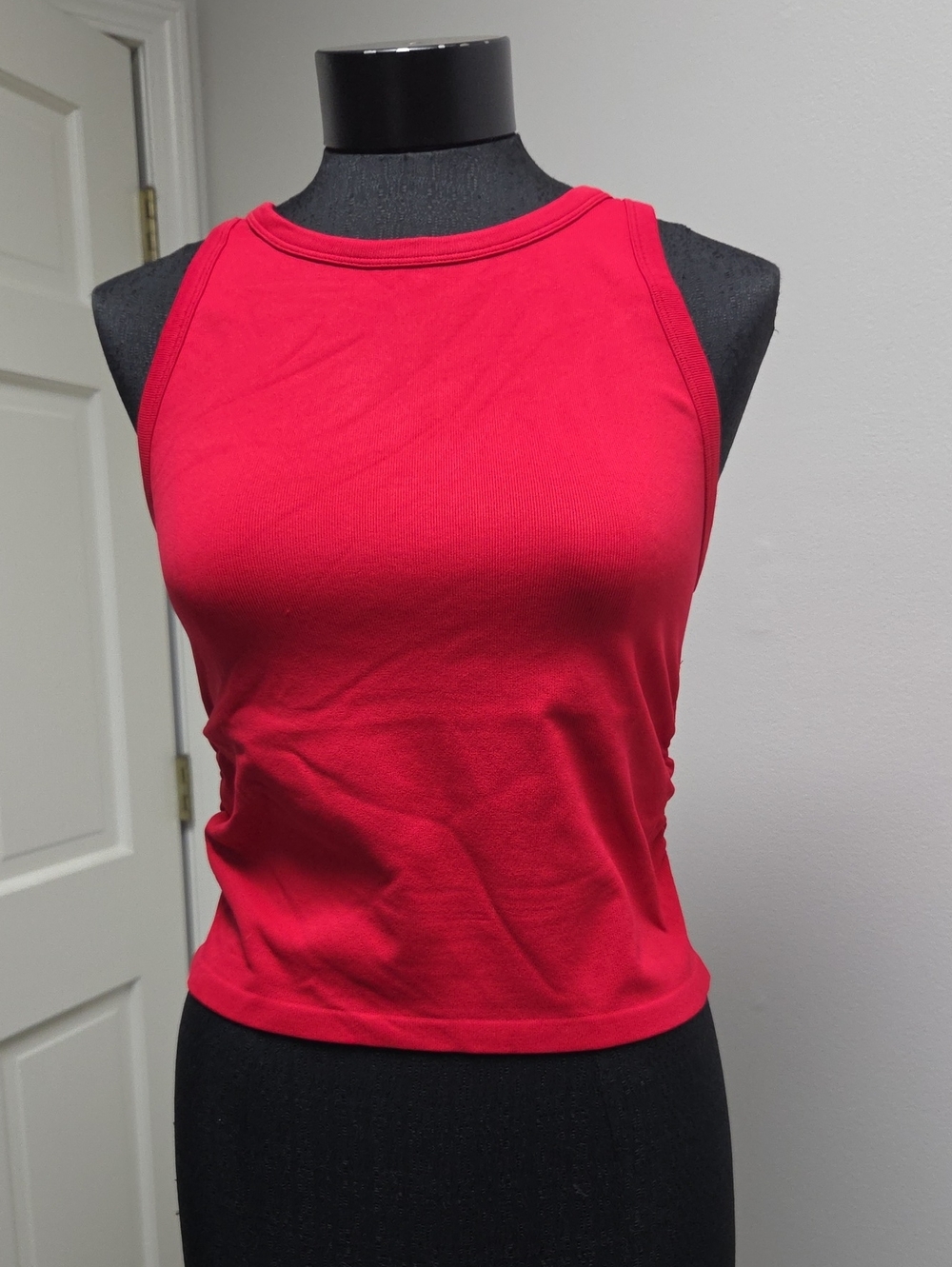 Sleeveless Red Tank Top for Women - Picture 1 of 4